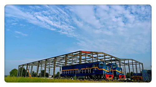 中车集团动车维修车间