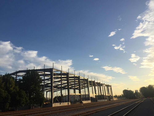 大跨度网架煤棚