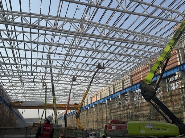 广西南宁太阳纸钢结构工程